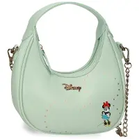 Disney Joumma Luxe Minnie Kleine Umhängetasche Türkisgrün 19,5x10x6,5 cm Polyurethanund