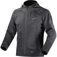 LS2 Helmets LS2 Bolton Air wasserdichte Motorrad-Textiljacke, schwarz, XL