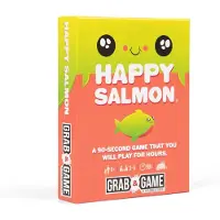 Exploding Kittens LLC Exploding Kittens Happy Salmon: Ein Kartenspiel für 3-5 Spieler, ab 6 Jahren