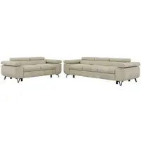 MKS SITZGARNITUR PETER 2+3 - Beige Velvet