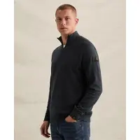 PME Legend Pullover aus 100 % Baumwolle mit halbem Reißverschluss