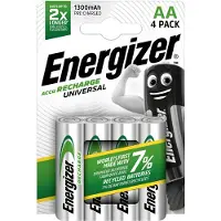 Energizer - UNIVERSAL WIEDERAUFLADBARE BATTERIE HR6 AA 1300 mAh 4 EINHEIT