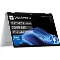 HP OmniBook 5 Flip 2-in-1 Laptop 14-fp0353ng - 14 Zoll Intel Core 120U 16 GB 512 Onboard Graphics Windows 11 Home