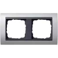Gira Event, Aluminium, Anthrazit, Schraubenlos, 90 mm, 161,1 mm, 1,14 cm, 1 Stück(e)