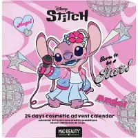 Accentra Adventskalender für Kinder 2026 Stitch Angel 24 Türchen Spielzeug Überraschung jeden Tag Geschenk für Mädchen und Jungen Weihnachtskalender