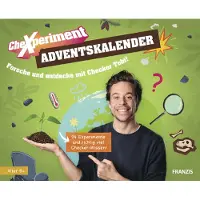 Franzis Adventskalender für Kinder 2026 CheXperiment Forsche und entdecke mit Checker Tobi Spielzeug Überraschung jeden Tag Geschenk für Mädchen und Jungen