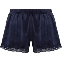 Hunkemoller Samit-Spitzen-Short Blau