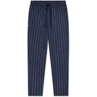 Schiesser Pyjamahose "Mix + Relax" gestreift, seitliche Taschen, Bindekordel