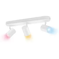 WiZ Connected IMAGEO 3 x einstellbarer Spot, Bluetooth, Weiß, LED, Metall, GU10, 2200 K