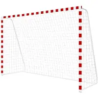 Enero Fußballtor mit Netz, 300x160x90 cm, Marke: