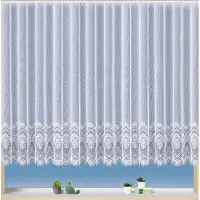 Weckbrodt Gardine "Napoli", " Kräuselband 1 Stk. tlg. jacquard, gebogt, Bordüre, Sockel
