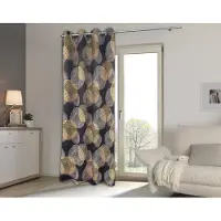 Home wohnideen Verdunkelungsvorhang "GINNY" Ösen 1 Stk. tlg. BEDRUCKT,VERDUNKLUNSGVORHANG,ÖSEN
