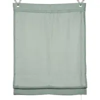 Gardinia Raffrollo "GRS Zen Silence" mit Hakenaufhängung ohne Bohren freihängend Stoff aus 50 % recyceltes Polyester