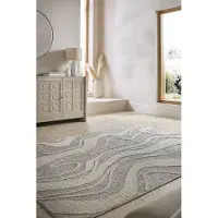 Flair Rugs Teppich "Calder" rechteckig 9 mm Höhe waschbar, aus recyceltem Material, Wohnzimmer, Schlafzimmer, Esszimmer
