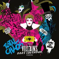 Sonstige Verlage Disney Villains 2025 30X30 Broschürenkalender