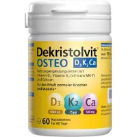 Dekristolvit Osteo D3K2 Ca Kautabletten 60 St