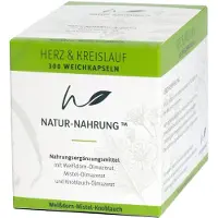 Natur Nahrung Natur-Nahrung Herz & Kreislauf Weißd.+Mistel+Knobl 300 St Weichkapseln