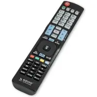 Savio RC-11, TV, IR Wireless, Drucktasten, Schwarz