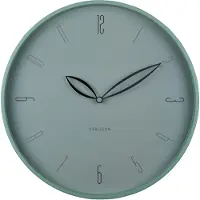 Karlsson - Wanduhr Petals - Blau - 40x40x4 cm