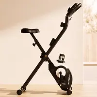 Urbogym ALPHA Heimtrainer – Magnetisches Fitnessbike mit 2-kg-Schwungrad, 8 Widerstandsstufen, bis 110 kg