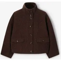 Sissy-Boy Wolljacke - Dunkelbraun | Größe: XS-S