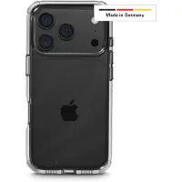 Hama Smartphone-Hülle "Handyhülle D3O für Apple iPhone 17 Pro und 18 Pro", transparent, Apple iPhone 17 Pro, Hüllen, D3O-Technologie, Fallschutz, Kratzschutz, Anti-Vergilbung, Smartphone-Hülle
