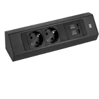 Bachmann 932.102 CASIA 2 2xCEE7/3 1xUSB A/C 22W 2,0m AEH SW 932102