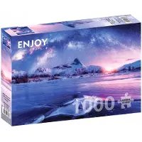 Enjoy Puzzle ENJOY-1374 - Milky Way over Lofoten Island, Norway, Puzzle , 1000 Teile