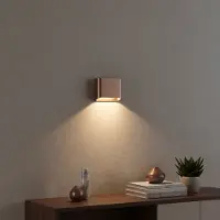 Artdelight Wandleuchte Diaz 1L Bronze gebürstet