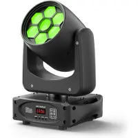StarTech.com DMX Moving-Head-Bühnenlicht - 150 W - RGBW - Beam/Wash/Zoom - 8 Farben - 8 Gobos - 3 Prismen