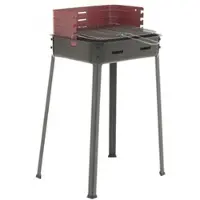 Mille Flavia s/r 41 - Handgefertigter Eisen-Holzkohlegrill - 41x29,5cm