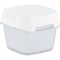Care + Protect CFSCC4016, Container, Rechteckig, 1,6 l, Grau, Weiß, 1 Stück(e)