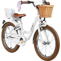 Volare Blossom Children's Bicycle Girls 18 Zoll weiße zwei Handbremsen