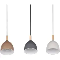 TRIO Pendelleuchte Jerano 90x20 cm multicolor E27