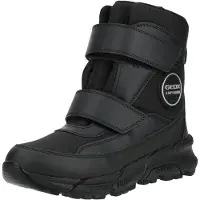 Geox Schwarze Jungen-Ankle-Boots Flexyper Plus 35