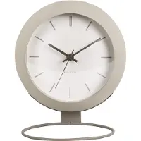 Karlsson - Tischuhr Nirvana Globe - Grau - Ø21cm