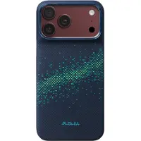 Pitaka Apple iPhone 18 Pro / 17 Pro Hülle - Aramidfaser - - Backcover/Hard Case - Blau