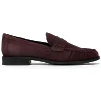 Clarks Shoes Alixea Walk 26329416 4, Slipper & Mokassin in Burgunder für Damen, Größe 38