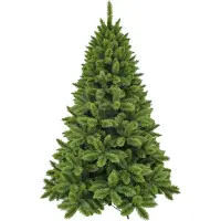 Triumph tree Camden Weihnachtsbaum - Weihnachtsdeko für Innen mit naturgetreuer Optik - Weihnachten mit 396 Ästen für ein stimmungsvolles Fest - Runde Form - H155 x Ø104 cm - Grün