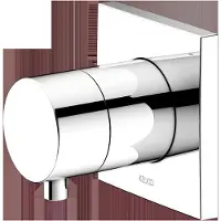 Keuco IXMO Umstellventil Unterputzmodell für 2 Verbraucher mit Comfort Griff, ohne Absperrung, Rosette eckig, 59556011002, Farbe: Verchromt