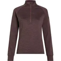 ENERGETICS Damen Langarmshirt Wilona W MELANGE/RED WINE/RED