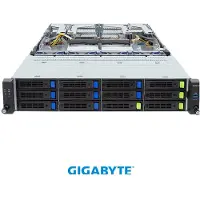 Gigabyte R283-S93-AAF1 2U 5th/4th Intel 12x3.5"/2.5" 2x2400W - Barebone