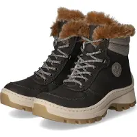 Rieker Booties X9335-45, Winterschuhe, Damen, Grau, Größe: 39