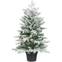 Everlands Künstlicher Weihnachtsbaum 1,0 m Breite für festliche Dekoration