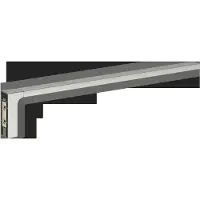 Keuco EDITION 11 Handtuchhalter 450 mm, starr, 1-armig, 11120060000, Farbe: Edelstahl-finish