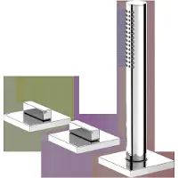Keuco EDITION 11 Dreiloch-Wannenmischer Wannenrand, 51130010500, Farbe: Verchromt