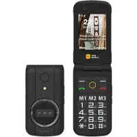 AGM Mobile AGM M8 FLIP, Klapphandy, Dual-SIM, 7,11 cm (2.8"), 1500 mAh, Schwarz