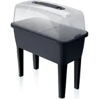 Prosperplast Kunststoffdampfer auf Beinen DREP770 77 cm - Anthrazit