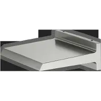 Keuco Schwallbrause, für Wandanschluß G 1/2 Zoll, 59982060000, Farbe: Edelstahl-finish