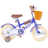 Buxibo - Kinderfahrrad für Jungen - Luca - 12 Zoll - dunkelblau